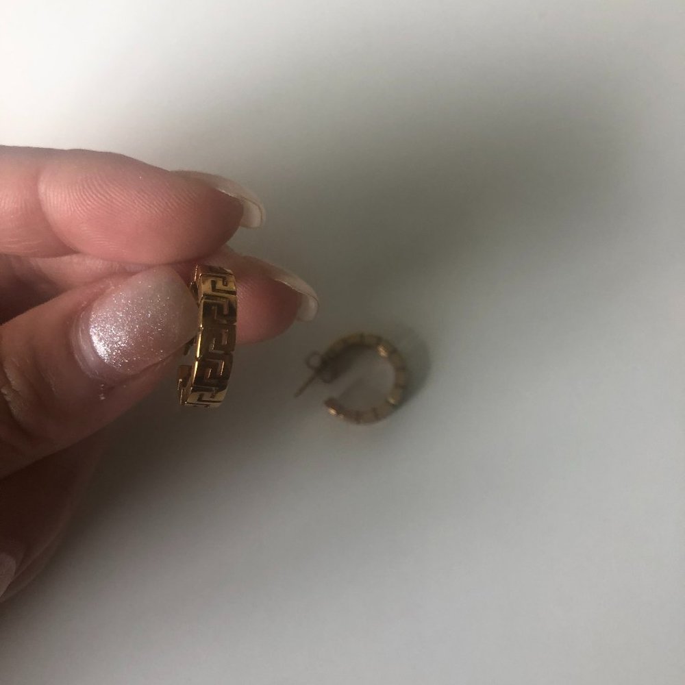 Authentic Versace Hoops - image 2